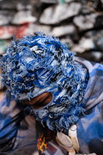 Racer Blue Distress Mask