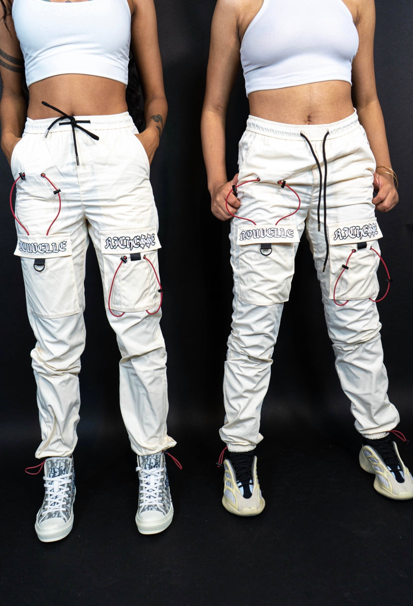 Off White Reflective Joggers